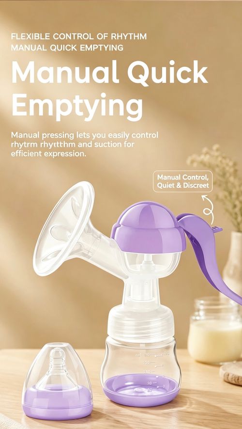 Comfortable, Safe & Easy – The Manual Breast Pump Every Nursing Mom Needs! 💕👶