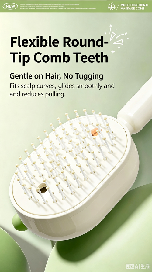 Tired of Weak Hair, Dandruff, or Scalp Tension? This Comb Solves It All! ✨💆‍♀️
