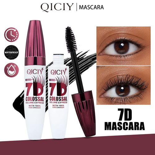 7D Colossal Mascara – Instant Volume, Extreme Length, Waterproof & Smudge-Proof! 👁️✨
