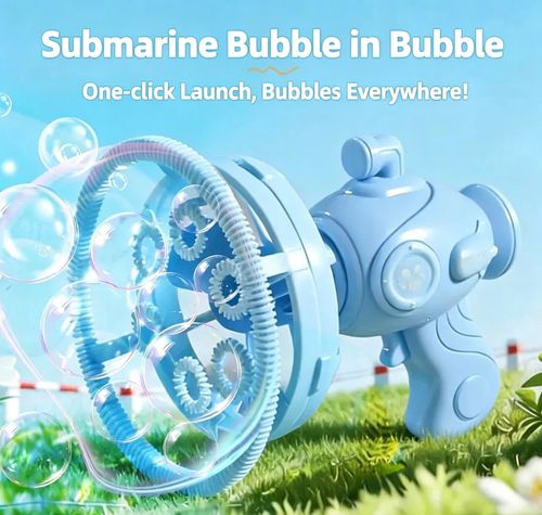 Double the Bubbles, Double the Fun – The Bubble Gun That Creates a Bubble Inside a Bubble! 🫧🎉