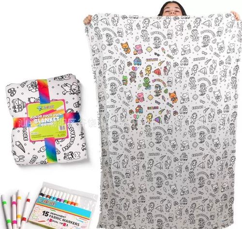 Keep Your Kids Busy for Hours – DIY Coloring Blanket That Boosts Creativity! 🎨🖍️