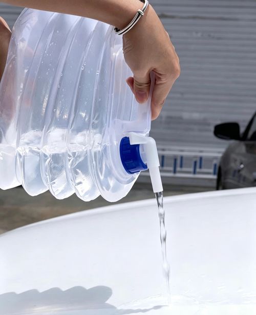 Collapsible Water Storage Bucket – 15L Capacity, Food-Grade, Perfect for Blackouts, Water Cuts & Outdoor Adventures! 💧🏠