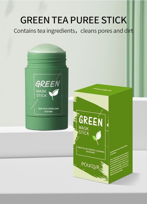 🌿 Say Goodbye to Shiny & Oily Skin! The Ultimate Green Tea Cleansing Stick for Oily & Acne-Prone Skin. 🧖‍♀️🧖‍♂️