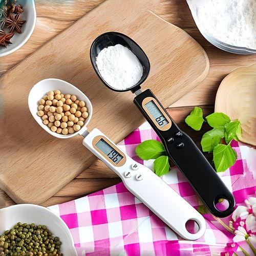 Precision Digital Spoon Scale – 500g0.1g Accuracy, Perfect for Kitchen, Baking, Pet Feeding & More! 🥄⚖️