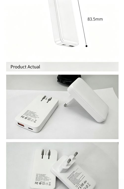 65W GaN USB-C Charger – 6 Layers of Safety Protection, Compatible with Phones, Laptops & Tablets! 💻📱