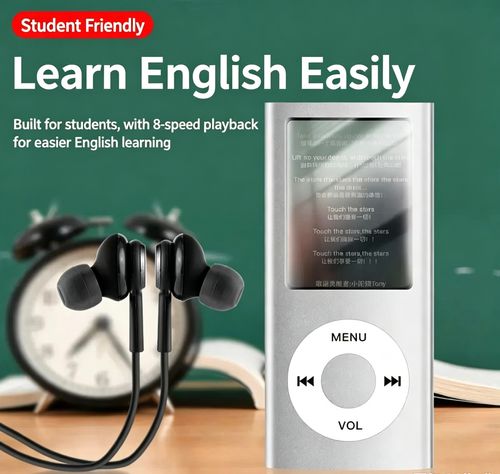 Music, Learning, Recording – All in One Portable MP3 Player! 🎵📖