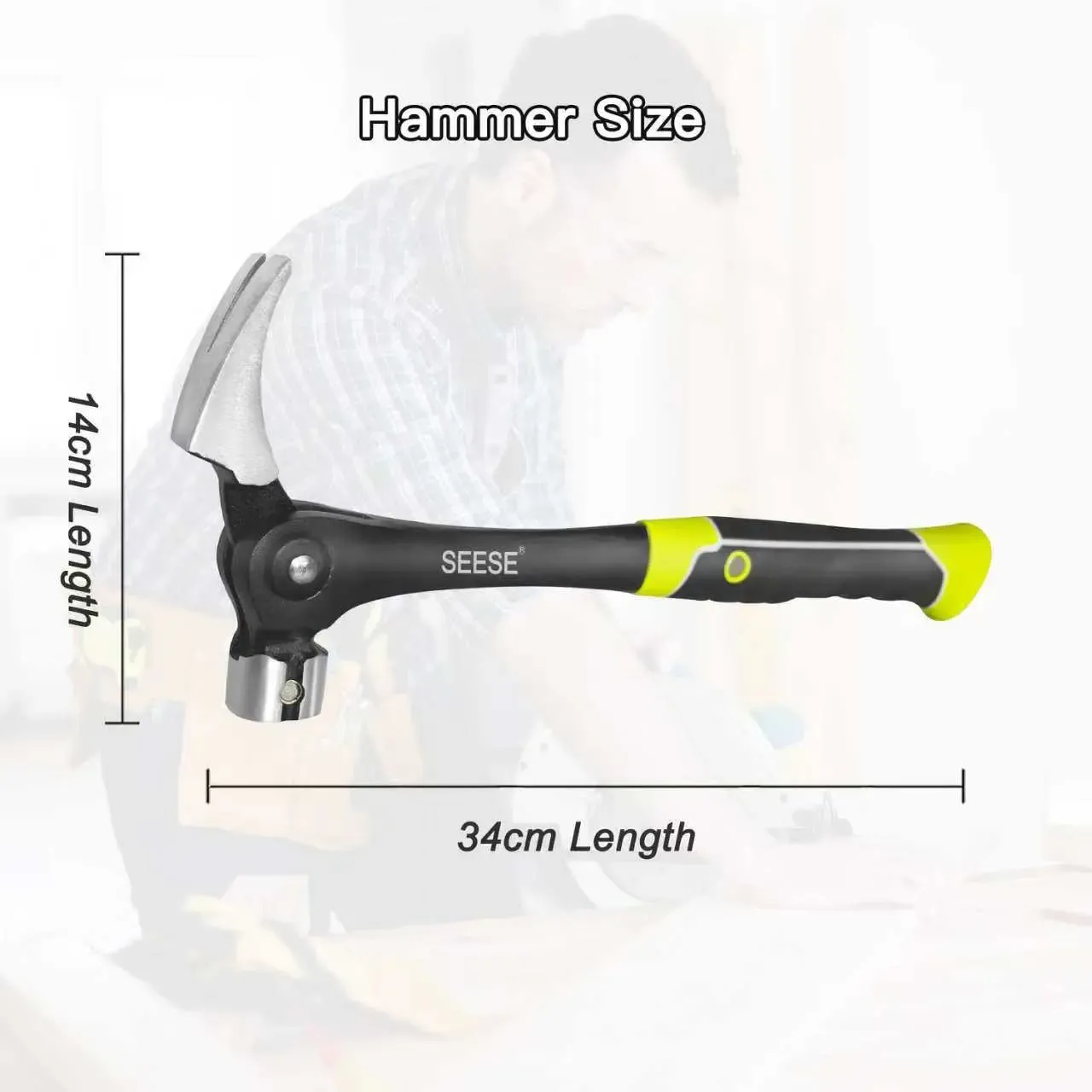 🔥Hot Seller🔥 COD！Adjustable Nail Puller Hammer
