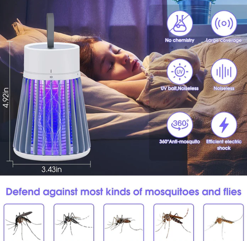 Portable Indoor and Outdoor Insect Killer - Fly & Mosquito Trap