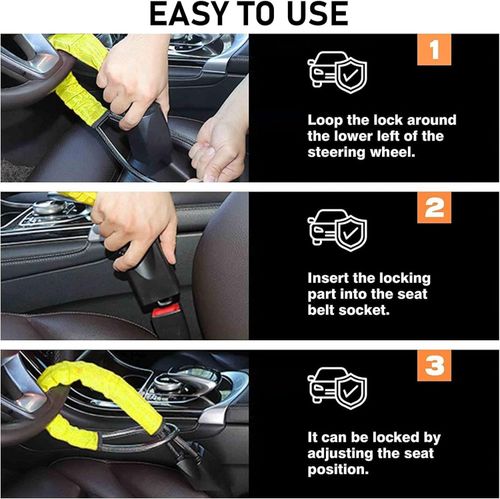 ✨⏰Final 6-hour Preferential Deal✨Car Steering Wheel Anti-theft Lock