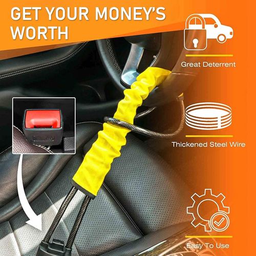 ✨⏰Final 6-hour Preferential Deal✨Car Steering Wheel Anti-theft Lock