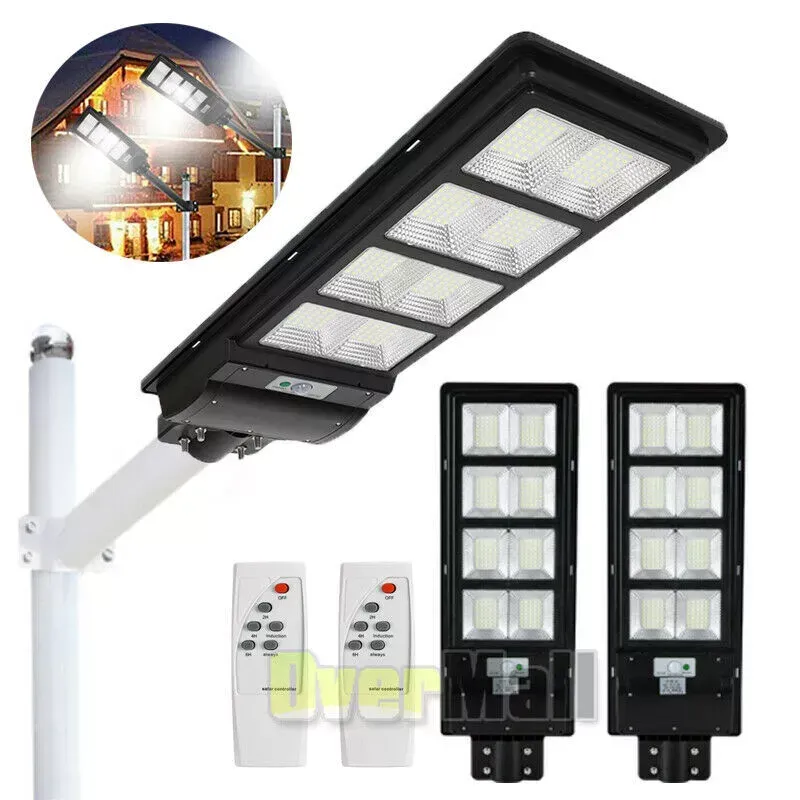 🔥💡Waterproof Outdoor 240W Integrated LED Solar Street Light  🎉（004）👇
