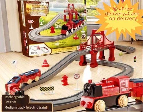 🔥🚂 Electric Train Set - Educational Toy 👨‍👩‍👧‍👦🚀