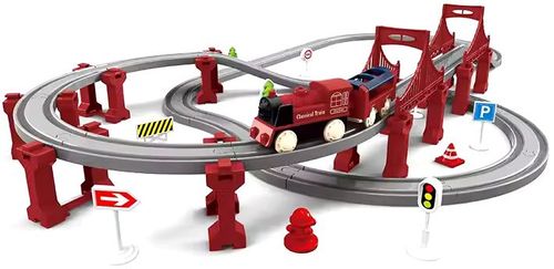 🔥🚂 Electric Train Set - Educational Toy 👨‍👩‍👧‍👦🚀
