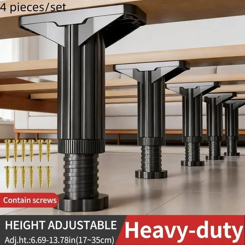 🔥Hot Seller🔥 COD！Buy 1 Get 8! Heavy-duty adjustable bed support legs