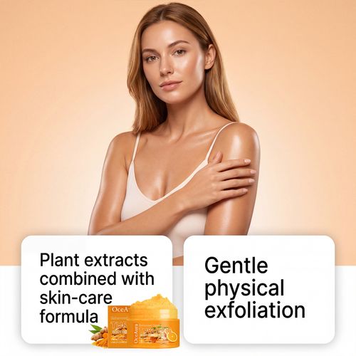 🔥Hot Seller🔥 COD！Buy 1 Get 2 ! Turmeric Brightening Body Scrub – Exfoliating & Moisturizing