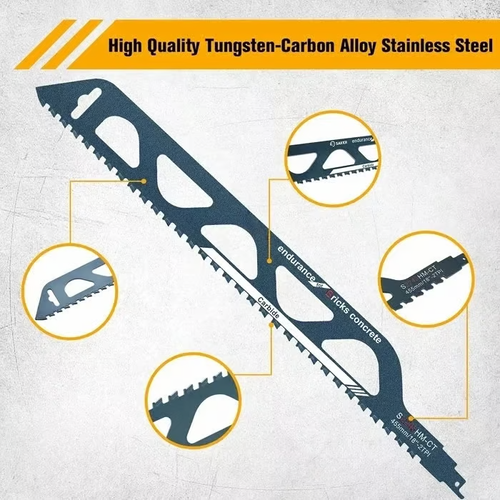 Reciprocating Saw Blade for Cutting EVERYTHING