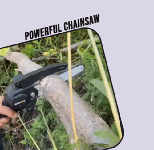 6 Inch Battery Powered Heavy Duty Chainsaw (ET3)