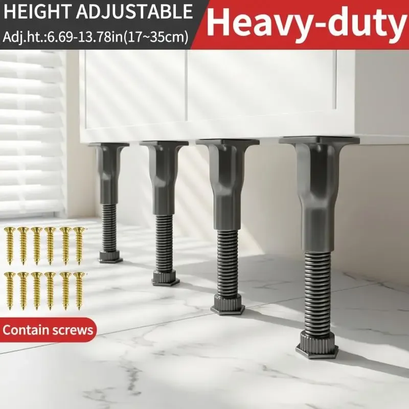 🔥Hot Seller🔥 COD！Buy 1 Get 8! Heavy-duty adjustable bed support legs