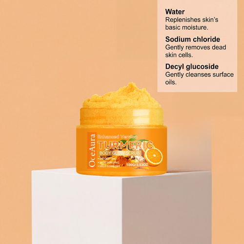 🔥Hot Seller🔥 COD！Buy 1 Get 2 ! Turmeric Brightening Body Scrub – Exfoliating & Moisturizing