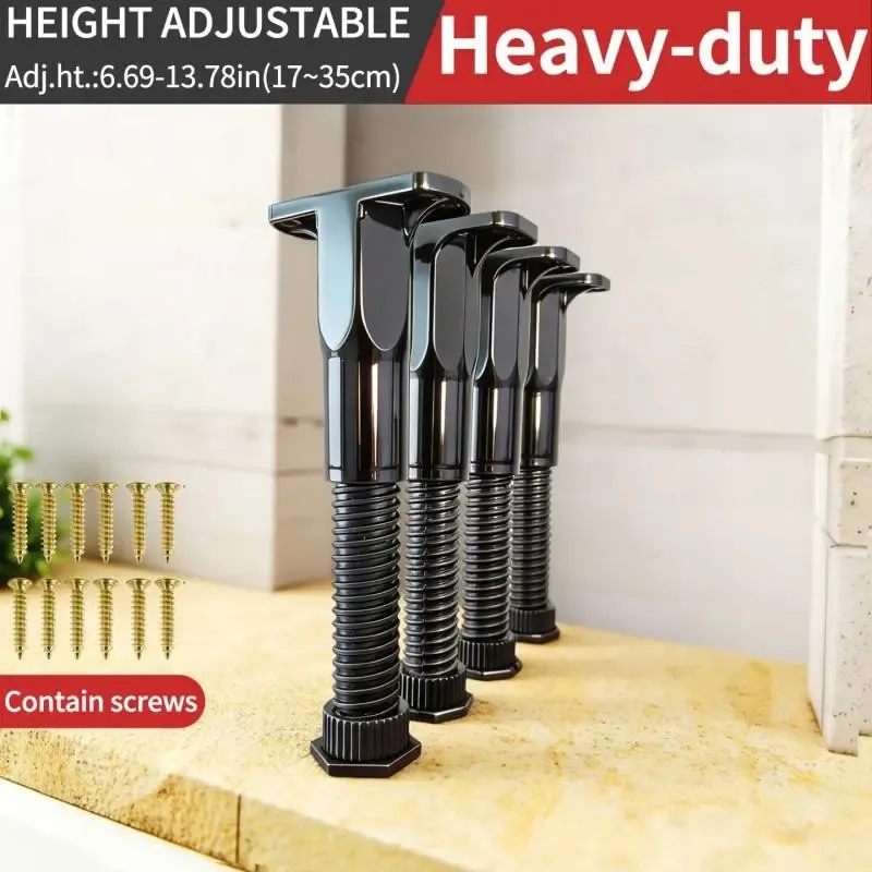 🔥Hot Seller🔥 COD！Buy 1 Get 8! Heavy-duty adjustable bed support legs