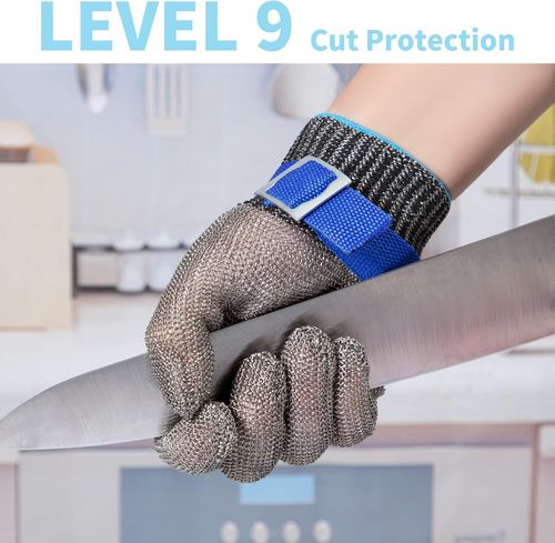 🔥Hot Seller🔥 COD！Heavy-Duty Level 9 Cut Resistant Glove