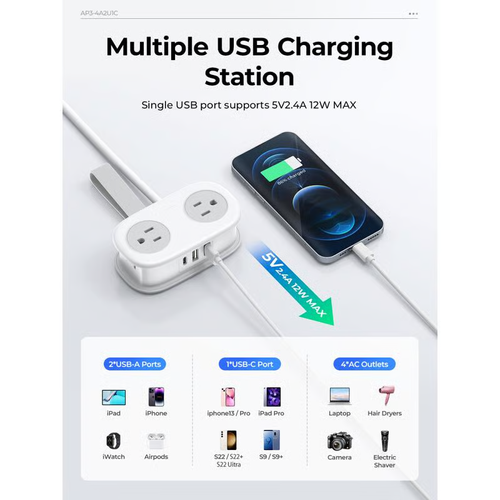 🎁Last Day Promotion 50% OFF🔥Travel Power Strip
