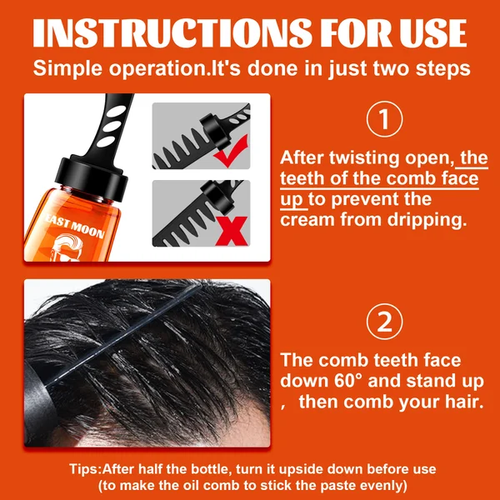 🔥One-Comb Shaping-Styling Gel Comb| Sweat-Resistant Gel | Non-Greasy Formula