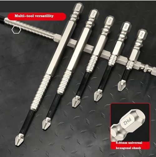 🔥🔨High-Magnetic Screwdriver Drill Bit Set