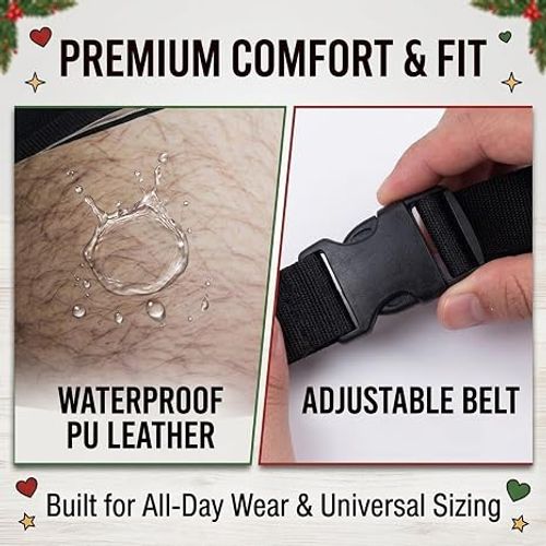 🔥Hot Seller🔥 COD！Funny Dad Bod Belly Fanny Pack Beer Gut Fanny Pack