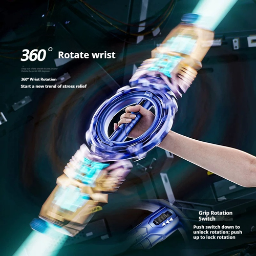 LED light-up toys designed primitive for children's play eye-catching double-edged telescopic lightsaber