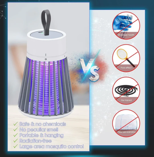 Portable Indoor and Outdoor Insect Killer - Fly & Mosquito Trap