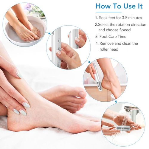 🔥Hot Seller🔥 COD！Buy 1 Get 2! Electric Pedicure Foot Callus Remover