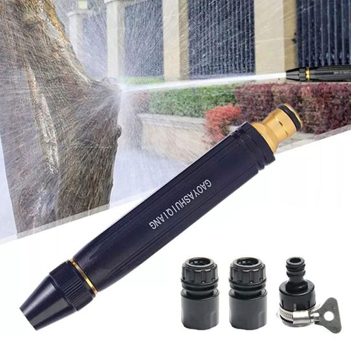 Upgrade High Pressure Spray Gun Adjustable Copper Metal Water Nozzle