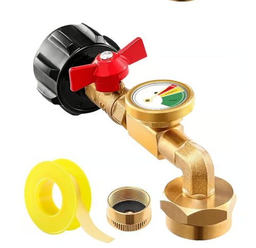 ✨ Top-Rated Propane Refill Elbow Adapter with Tank Gauge