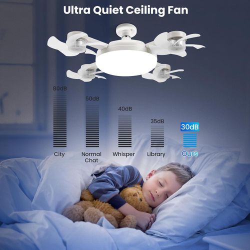 🔥Hot Seller🔥 COD！LED Drone Ceiling Socket Fan Light