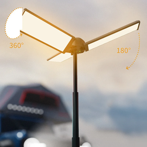 ⏰Rechargeable Camping Light with Adjustable Stand