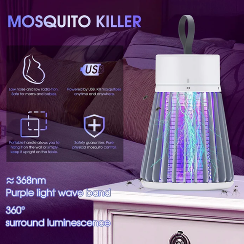 Portable Indoor and Outdoor Insect Killer - Fly & Mosquito Trap