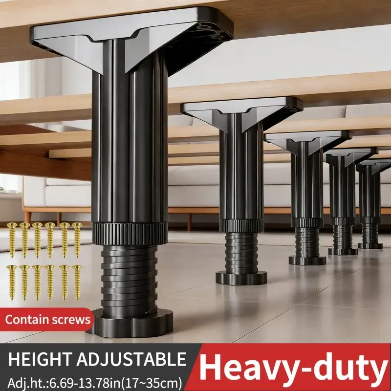 🔥Hot Seller🔥 COD！Buy 1 Get 8! Heavy-duty adjustable bed support legs