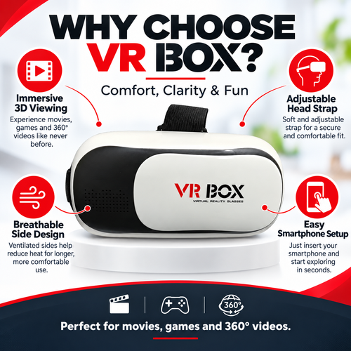 🔥Hot Seller🔥 COD！Virtual Reality Headset