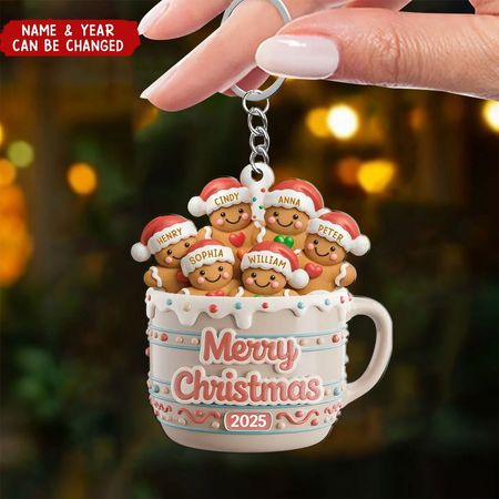 Cookie Crew Forever Personalizado Acrílico Chaveiro-Presentes Para Família