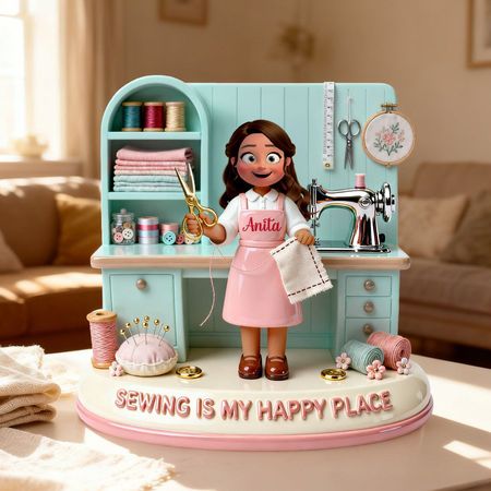 Costura quarto acrílico placa-presentes personalizados para costura amantes