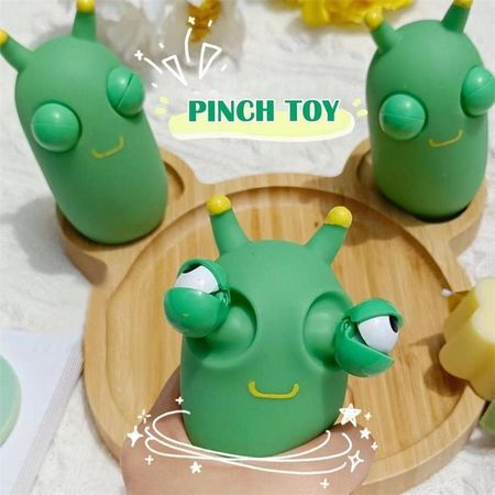 (Early Christmas Sale) Funny Grass Worm Pinch Toy