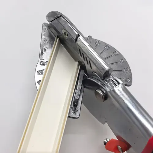 Electrical wire trough shears, 45°-135° angle shears