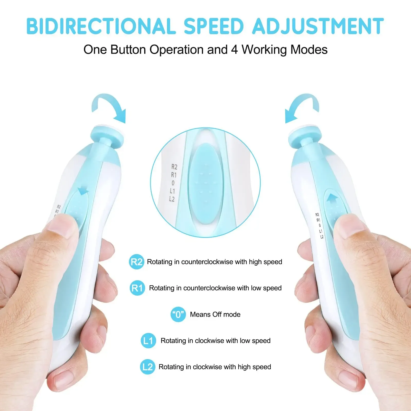Premium LED Baby Nail Trimmer Set