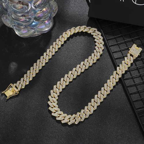 Luxury rhinestone-embellished quartz watch and elegant jewelry set