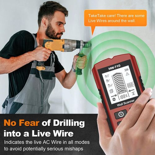 Multi-Function Handheld Wall Detector