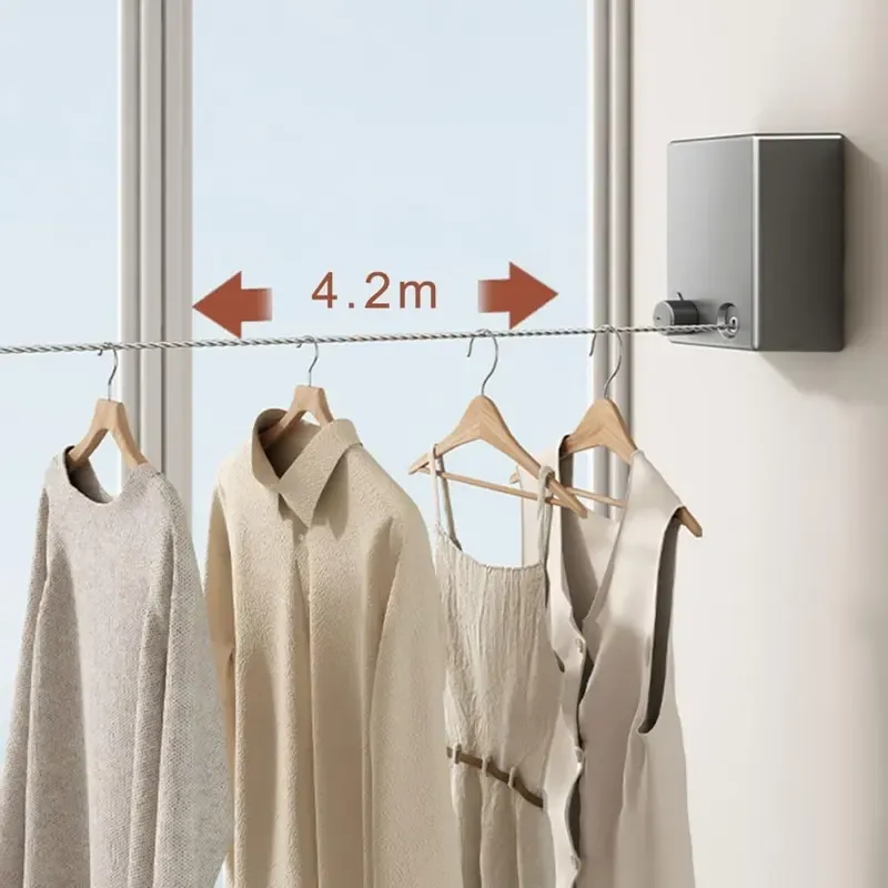 Invisible Retractable Clothesline 4.2M
