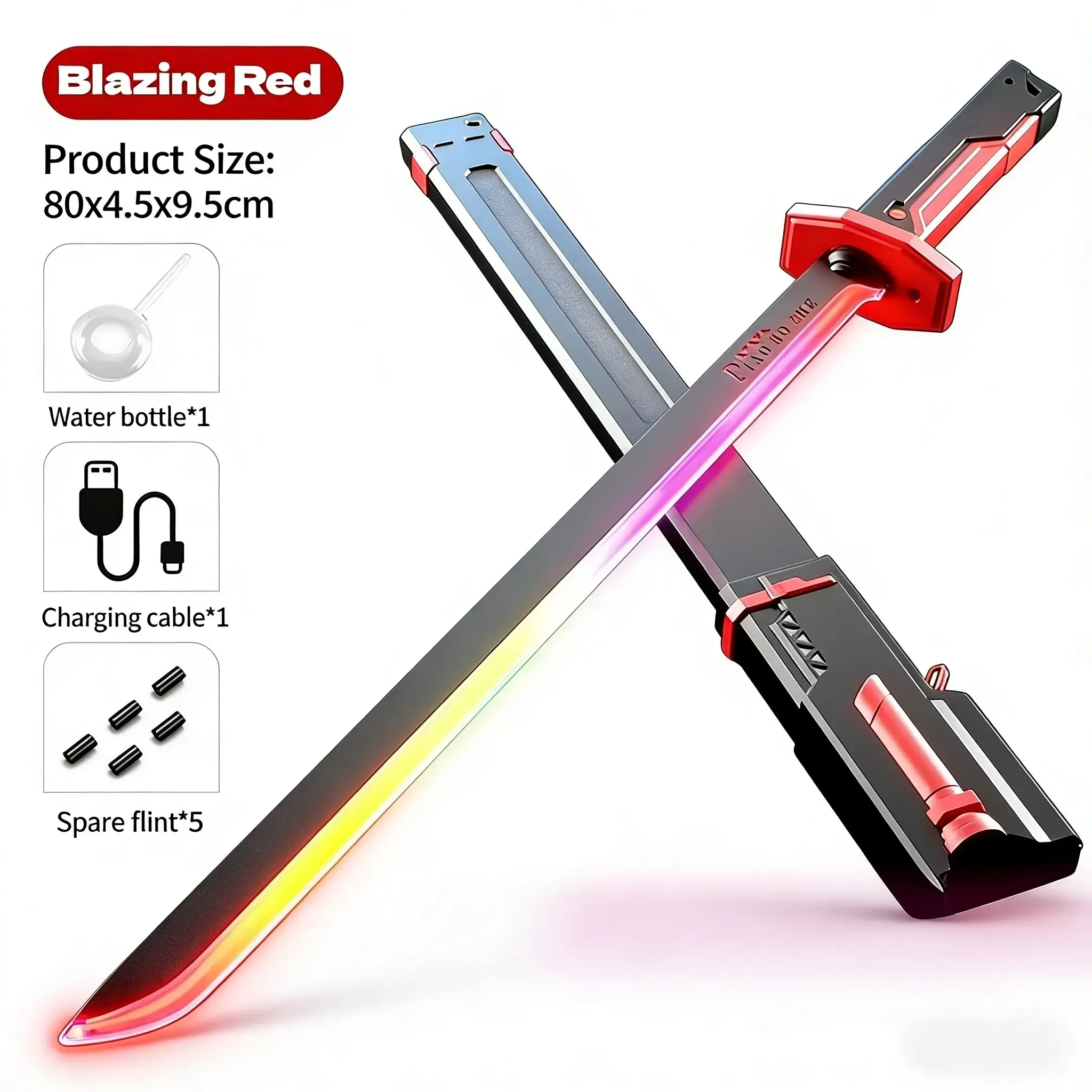 Sound and light flashing sword, toy sword