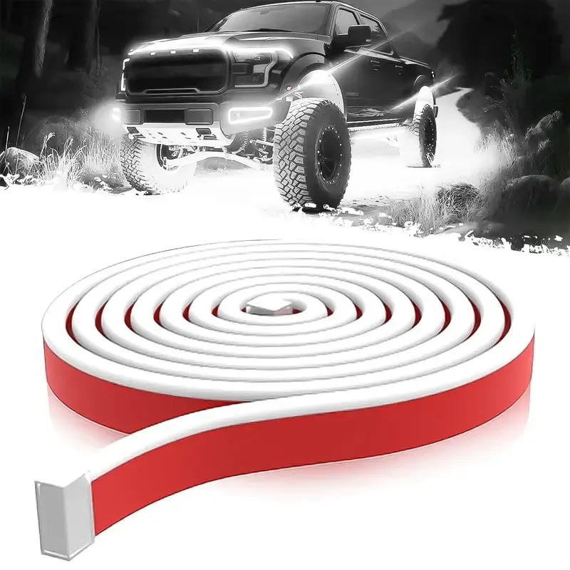 High-brightness LED light strip for car hood gaps - Ambient lighting kit