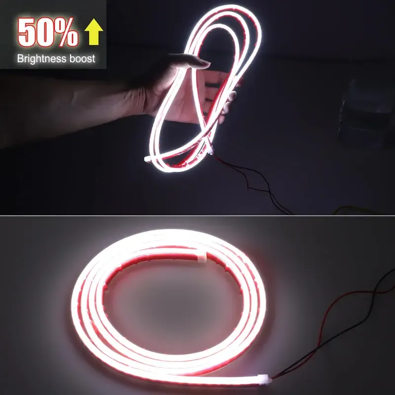 High-brightness LED light strip for car hood gaps - Ambient lighting kit